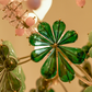 Moss & Blush Glass Petal Chandelier – A Statement Piece for Double-Height Foyers