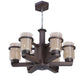 JS-VP S-313-1W Modern Wall Lights 1xE27 Mild Steel & Glass Material Gold,Brown & Champaign Finish