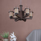 JS-VP S-313-1W Modern Wall Lights 1xE27 Mild Steel & Glass Material Gold,Brown & Champaign Finish