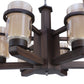 JS-VP S-313-2W Modern Wall Lights 2xE27 Mild Steel & Glass Material Gold,Brown & Champaign Finish
