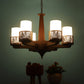 JS-VP S-313-2W Modern Wall Lights 2xE27 Mild Steel & Glass Material Gold,Brown & Champaign Finish