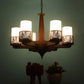 JS-VP S-313-2W Modern Wall Lights 2xE27 Mild Steel & Glass Material Gold,Brown & Champaign Finish