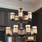 JS-VP S-319-1W Modern Wall Lights 1xE27 Mild Steel & Glass Material Antique & Champaign Finish