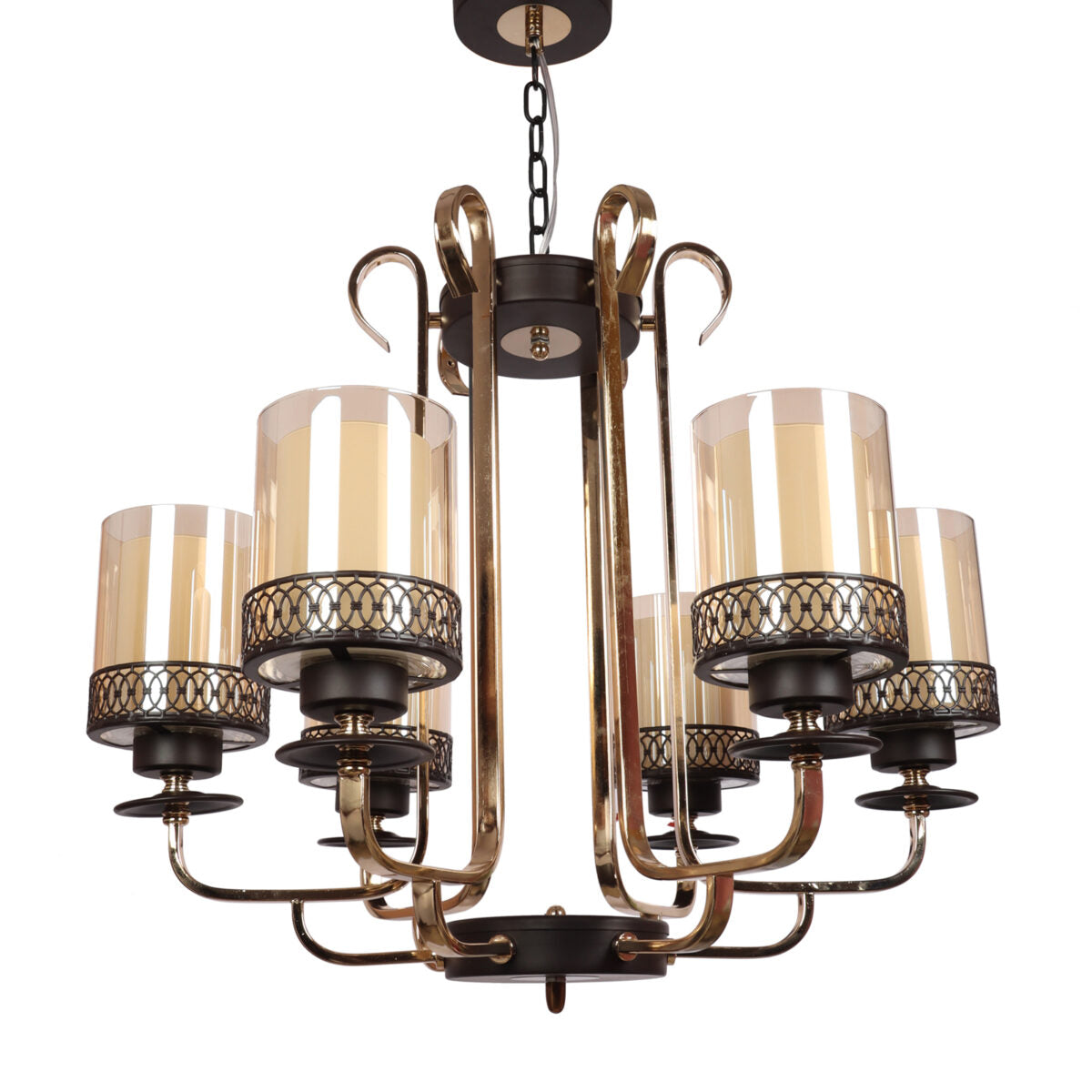 Brown, Gold & Champagne Chandelier Suite