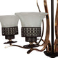 JS-VP M-214-1LP Glass Hanging Lights 1xE27 Mild Steel & Glass Material Gold & Champaign Finish