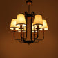 JS-VP M-210-1LP Glass Hanging Lights 1xE27 Mild Steel & Glass Material Gold & Smoky Black Finish
