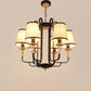 JS-VP M-210-1LP Glass Hanging Lights 1xE27 Mild Steel & Glass Material Gold & Smoky Black Finish