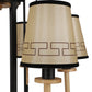 JS-VP M-210-1LP Glass Hanging Lights 1xE27 Mild Steel & Glass Material Gold & Smoky Black Finish