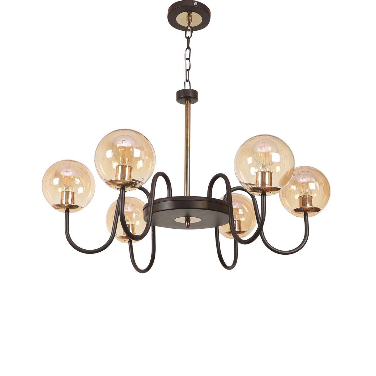 Brown, Gold & Champagne Glass Suite