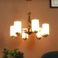 JS-VP S-305-2W Modern Wall Lights 2xE27 Mild Steel & Glass Material Antique & Champaign Finish