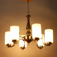 JS-VP S-305-2W Modern Wall Lights 2xE27 Mild Steel & Glass Material Antique & Champaign Finish
