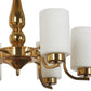 JS-VP S-305-2W Modern Wall Lights 2xE27 Mild Steel & Glass Material Antique & Champaign Finish