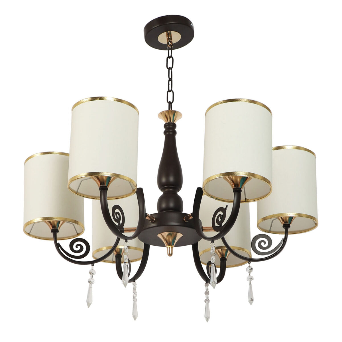 Dark Brown & White Lighting Suite