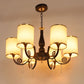 JS-VP S-321-2W Modern Wall Lights 2xE27 Mild Steel & Glass Material Gold,Brown & Champaign Finish
