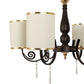 JS-VP S-321-2W Modern Wall Lights 2xE27 Mild Steel & Glass Material Gold,Brown & Champaign Finish