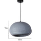 Eliante by Jainsons Lights-Modern Hanging Lights-CLUOD-1LP-E27 holder