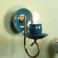 Zenith Green Iron Wall Light  | E14 holder | Included Bulb | Eliante by Jainsons Lights