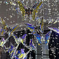 Luxury Crystal Butterfly Chandelier – Artistic Modern LED Hanging Light for Double Height Ceiling, Lobby, or Living Room