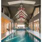 Jewel-Toned Star Frame Glass Chandelier – A Statement Piece for Grand Interiors
