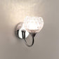 Silver Metal Wall Light - D-102-1W-LED - Included Bulb