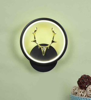 Spheris Black Iron Wall Light  | Inbuilt LED |  | Eliante by Jainsons Lights