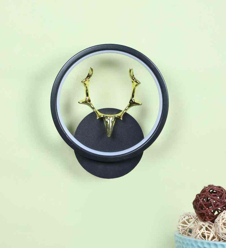 Spheris Black Iron Wall Light  | Inbuilt LED |  | Eliante by Jainsons Lights