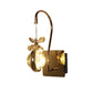 ELIANTE Crystal Glass Wall Light Gold Wall Lamp for Living Room, Bedroom, Dining Room, Kitchen - Inbult Led | by Jainsons Lights