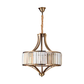 JS-SBL DF-09-052 Antique Brass Crystal Chandeliers