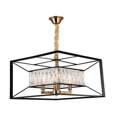 JS-SBL DF-09-054 Black & Antique Brass Classic Chandeliers
