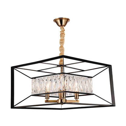 JS-SBL DF-09-054 Black & Antique Brass Classic Chandeliers