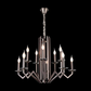 JS-SBL DF-09-059 Gunmetal Black Candle Arm Chandeliers