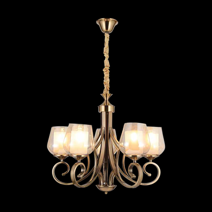 JS-SBL DF-09-060 Antique Brass Classic Chandeliers