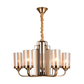 JS-SBL DF-09-063 Antique Brass Classic Chandeliers