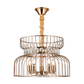 JS-SBL DF-09-064 Antique Brass Luxury Chandelier