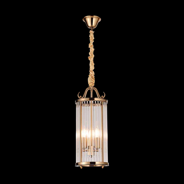 JS-SBL DF-09-080 Antique Brass Led Hanging Lights