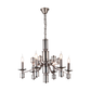 JS-SBL DF-09-083 Gunmetal Black Candle Arm Chandeliers