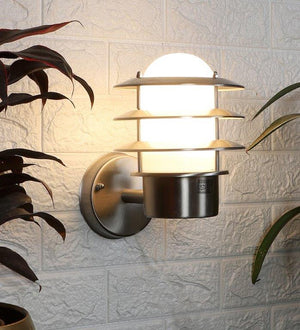 ELIANTE Silver Metal Wall Light by Jainsons Lights- DH01-210A_New - Without Bulb | by Jainsons Lights