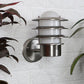 Eliante Serenidad Silver Mild Steel Outdoor Wall Lights DH01-210A-E27