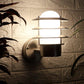 Eliante Serenidad Silver Mild Steel Outdoor Wall Lights DH01-210A-E27