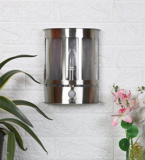 Eliante Caliente Silver Mild Steel Outdoor Wall Lights DH71-212