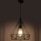 Gleonix Black Iron Hanging Light  | E27 holder | Included Bulb | Eliante by Jainsons Lights