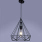 Gleonix Black Iron Hanging Light  | E27 holder | Included Bulb | Eliante by Jainsons Lights