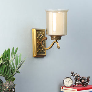 Gold Metal Wall Light - DO-1-1W - Included Bulb