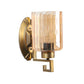 Gold Metal Wall Light - DO-10-1W - Included Bulb