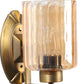 Gold Metal Wall Light - DO-10-1W - Included Bulb