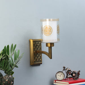 Gold Metal Wall Light - DO-2-1W - Included Bulb