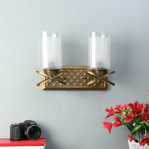 Gold Metal Wall Light - DO-4-2W - Included Bulb