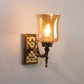 Antique brass Metal Wall Light - DO-5-1W - Included Bulb