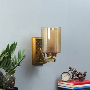 Gold Metal Wall Light - DO-7-1W - Included Bulb