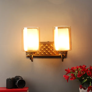 Gold Metal Wall Light - DO-7-2W - Included Bulb
